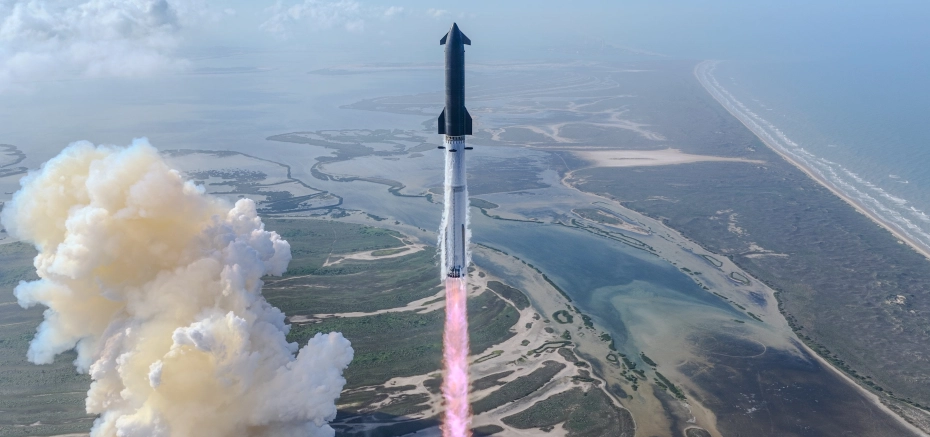 Starship V3 réussit son premier vol et amerrit dans l'océan Indien