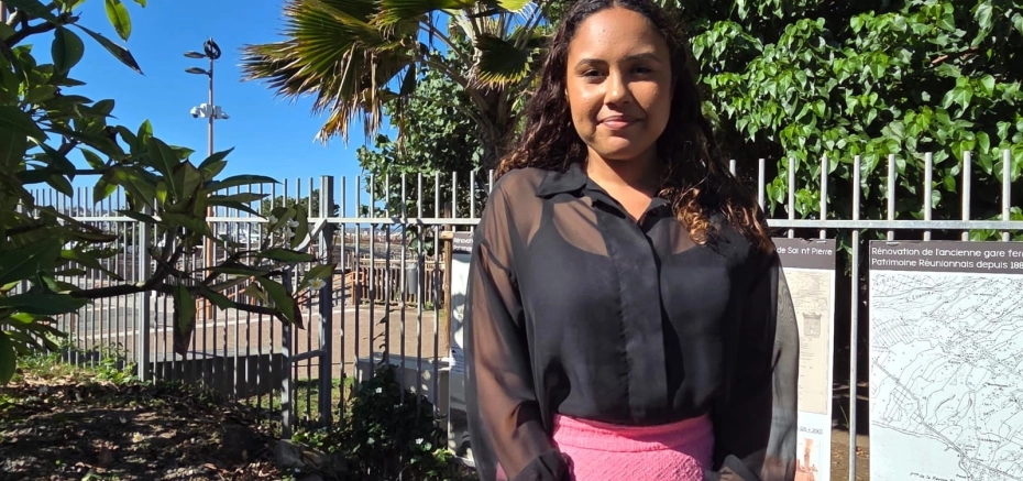 Émilie Fontaine, 23 ans, à la tête des Jeunes Républicains 974