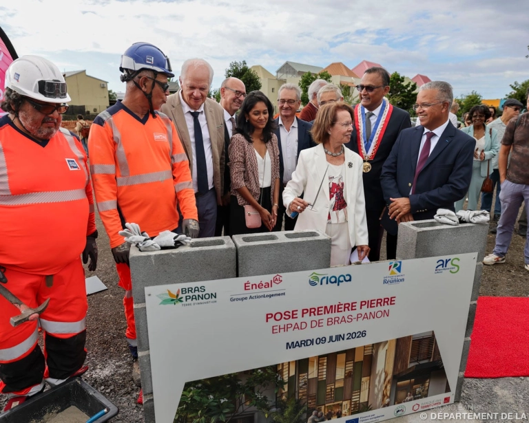 Un Ehpad de 107 places sort de terre à Bras-Panon pour 24 millions €