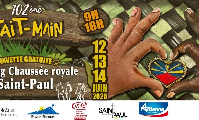 Salon Fait-Main de Saint-Paul : 150 artisans réunis du 12 au 14 juin