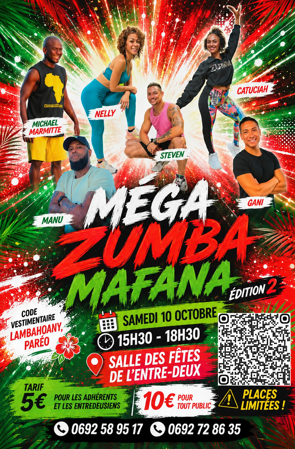 Énorme zumba mafana