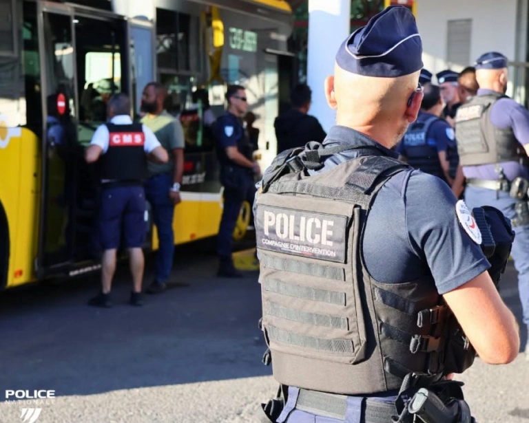 Saint-Pierre : 40 policiers mobilisés pour cinq opérations simultanées