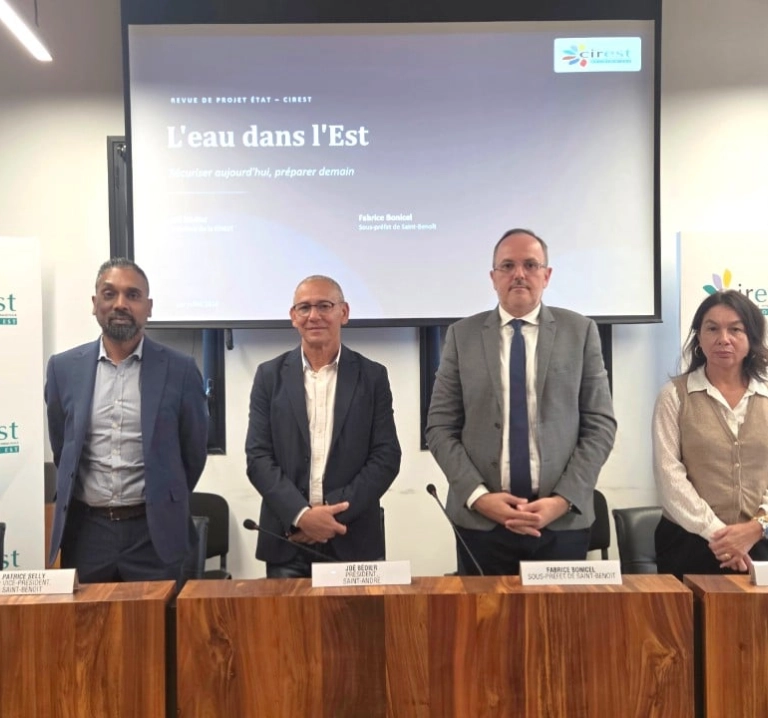 CIREST : 300 millions d'euros pour l'eau dans l'Est de La Réunion